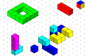 isometric drawing and 3d cubes passys world of mathematics