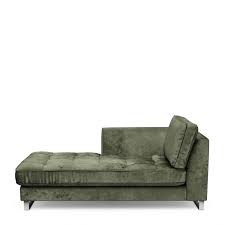 Maybe you would like to learn more about one of these? Buy West Houston Chaise Longue Left Velvet Ivy Riviera Maison