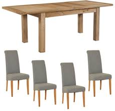 Maybe you would like to learn more about one of these? Bristol Oak Extending Dining Table 4 Light Grey Fabric Chairs Old Creamery Furniture