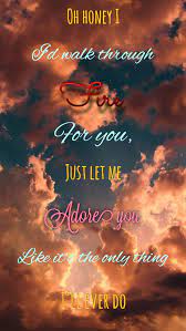 From Adore You By Harry Styles Originally Made By Erin Mckenna Song Lyrics Wallpaper Style Lyrics Harry Styles Songs