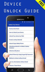 Unlocked phones work with any network compatible with their design. Unlock Any Device Guide Free For Android Apk Download