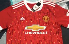 The chevrolet writing and the kohler sponsor print on the left sleeve of the manchester united third jersey are white. Barcelona Accidentally Leak Man Utd S New Home Kit For Next Season