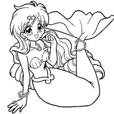 Gambar mewarnai putri duyung ariel. 7 Ide Mermaid Melody Coloring Sheets The Little Mermaid Walt Disney Putri Duyung