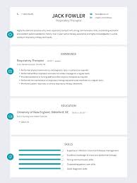 Respiratory Therapist Resume Examples Template And Resume Tips Cleverism