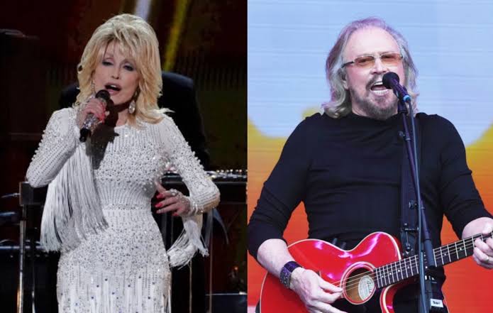 Listen to Dolly Parton team up with Barry Gibb for new version of Bee Gees' 'Words'