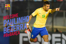 Brazil midfielder paulinho completes his move to tottenham from corinthians for a fee of just under £17m. Fc Barcelona On Twitter Paulinho Bezerra Fc Barcelona S New Signing Https T Co Tgwrkjwkfg Welcome Paulinho Bebarca Forcabarca Https T Co Hnphpviwsz