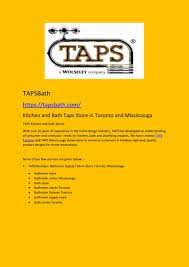 Let us make your kitchen and bath dreams a reality. Taps Kitchen And Bath Stores Toronto Mississauga By Taps Bath Issuu