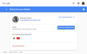 Check spelling or type a new query. Manage Your Google Brand Accounts For Youtube Google And Photos