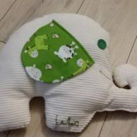 Elefant lili motorik kuschelelefant plüschtier kuscheltier babyspielzeug. Creadienstag 2017