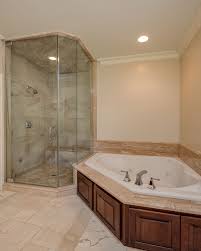 Clear Showers Corner Jacuzzi Tub Bathrooms Remodel Bathroom Remodel Master