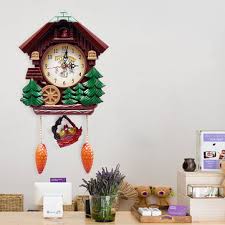 There were plenty of birds and sometimes deer came which us kids thought was amazing. Wall Clock Cuckoo Clock Living Room Bird Alarm Toys Modern Brief Children Decorations Home Day Time Alarm Sale Banggood Com