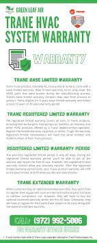 I'm out about $4000 in labor costs that should have been covered by the labor. Trane Hvac System Warranty Complete Guide On Trane Air Conditioner Warranty