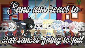 Sans gacha time hace 3 meses. Youtube Video Statistics For Sans Aus React To Star Sanses Going To Jail Bonus Part 5 Gacha Club Pandajayplaysgacha Noxinfluencer