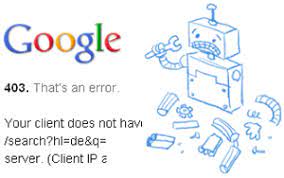 No doubt, google forbidden 403 error. Another Google Maps Bug 403 Errors On Google Local Verification