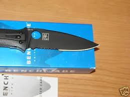 There is no shield and the blade is etched with the benchmade butterfly logo (over) usa and 740. New In Box Benchmade Dejavoo 740 Sbk 42167275