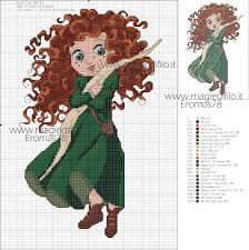 Baby Merida Jpg Jpeg Afbeelding 2384 2396 Pixels Point De Croix Broderie Point De Croix