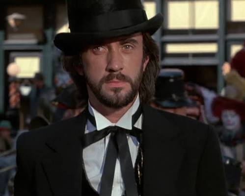 Mr Dark isn't the villain in Something Wicked This Way Comes (1983) - he's  just the enabler. The scariest part is watching your entire town queue up  for obviously impossible promises while
