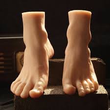 Top Quality Silicone Male Feet Model Men S Foot Mannequin Display One Pair Reference Photos For Artists Male Feet Human Poses Reference