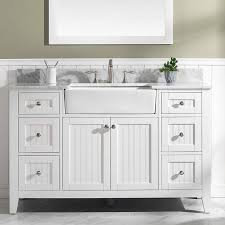 Maybe you would like to learn more about one of these? Burbank 54 Wide 2 Door White Marble Top Single Vanity 391h0 Lamps Plus