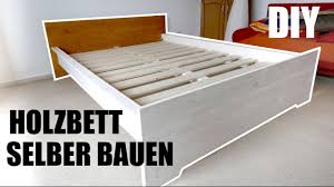 Vom doppelbett bis zum hochbett, etagenbett bis in dieser einfachen bauanleitung können sie sich ihr eigenes bett bauen. Diy Bett Selber Bauen Unter 100 Youtube