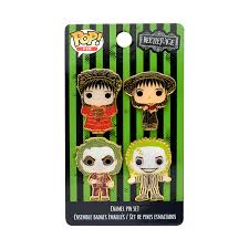 Their efforts attract beetlejuice, a rambunctious spirit whose help quickly becomes dangerous for the maitlands and innocent lydia. Funko Beetlejuice Beetlejuice And Lydia 4pc Enamel Pin Set Walmart Exclusive Walmart Com Walmart Com