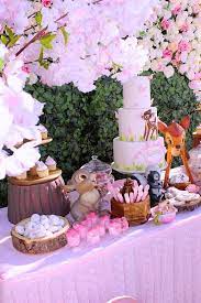 Bambi party supplies and decorations. Kara S Party Ideas Bambi Inspired Woodland Birthday Party Kara S Party Ideas