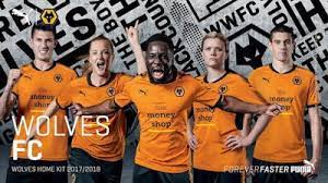 Predominantemente Naranja La Nueva Primera Equipacion Camiseta Wolves Baratas 2017 2018 Ofrece Acentos Ne Sports Design Inspiration Sports Design Wolverhampton