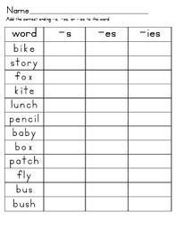 Adding S Es Ies By Sw Teachers Pay Teachers In 2020 Sight Word Worksheets Reading Comprehension Worksheets Teaching English Grammar