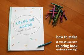 Personalized Coloring Books Coloring Pictures C R A F T Personalized Coloring Book Diy Coloring Books Kids Coloring Books