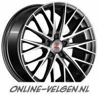 Mille Miglia 1009 Gunmetal Velg Velg Mercedes
