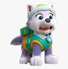 I know i've been gone for too long and i definitely have let the paw patrol series lapse but i'm back now and ready to finish up all my projects. Pawpatrol Everest Everest Paw Patrol 3d Model Hd Png Download Transparent Png Image Pngitem