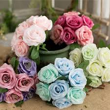 Check spelling or type a new query. 9 Heads Artificial Flowers Silk Rose Bouquet Fake Flowers Bridal Wedding Holder Bouquet For Home Garden Party Wedding Decoration Hot Deal Ebab Goteborgsaventyrscenter