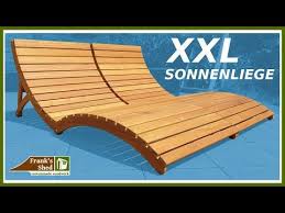 There is a good type of garden lounger that is accessible to all your comfort desires. Klappbare Xxl Sonnenliege Aus Holz Bauen Gartenmobel Selber Bauen Franks Shed Diy Youtube Gartenliege Holz Gartenmobel Selber Bauen Sonnenliege