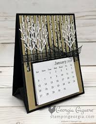 This Winter Woods Desk Calendar Is Definitely Something You Ll Want To Make Who Doesn T Need A Calendar Especial Mini Calendars Diy Desk Calendar Winter Wood