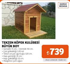 Tekzen Kopek Kulubesi Buyuk Boy Indirimde Market