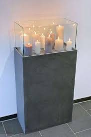 Windlichtsaule Kerzenhalter Windlicht Podest Candela Weiss Matt Windlicht Kerzenhalter Und Kerzen