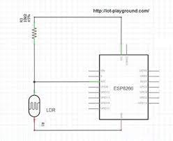 Esp8266 Light Sensor In 2021 Light Sensor Ldr Light Ldr Sensor