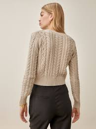 Maybe you would like to learn more about one of these? Foret Cable Knit Cardigan Sustainable Sweaters Reformation