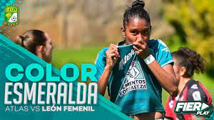 Equipo profesional de futbol femenil de la liga mx. Color Esmeralda Atlas V S Club Leon Femenil Youtube