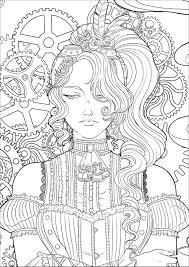 Pin Auf Steampunk Creative Haven Coloring For Adult