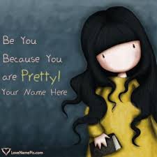 Stylish Cute Girls FB Profile Pictures With Name
