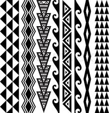 Hawaiian tattoos now a days are getting very popular. Vector Of Kakau Hawaiian Tattoo Collection In Black Hawaiian Tattoo Hawaiian Tribal Tattoo Tribal Tattoos