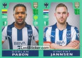 View dorlan pabón profile on yahoo sports. Sticker 367 Dorlan Pabon Vincent Janssen Panini Fifa 365 2020 442 Stickers Version Laststicker Com
