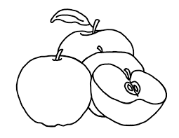 Letter a is for apple coloring page | free printable. Free Printable Apple Coloring Pages For Kids