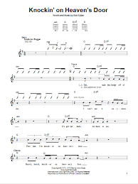 Knockin' on heaven's door (1997). Eric Clapton Knockin On Heaven S Door Sheet Music Pdf Notes Chords Rock Score Mandolin Chords Lyrics Download Printable Sku 158071