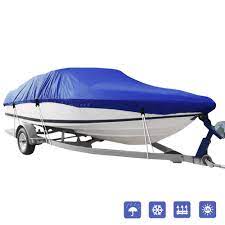 Ic Iclover Boat Cover Heavy Duty Waterproof Snowproof Anti Uv Trailerable Cover For V Hull Tri Hull Pro Style Fishing Boat Runabout Bass Boat All Weather Protection 14 16 Feet Buy Online At Best Price In Uae Amazon Ae
