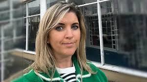 Bandon hamper winner collects her prize