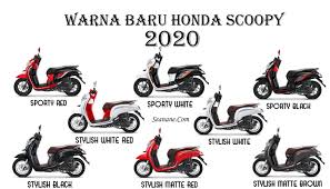 Check spelling or type a new query. 8 Warna Honda Scoopy 2020 Harga Terbaru Rp 19 Jutaan Seanane Com
