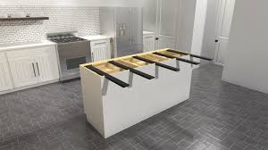 Installation guide | island bracket & island support system. New Hidden Island Industrial Support Bracket The Original Granite Bracket
