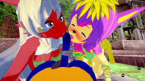 ポケモンファーリー変態-三人組の冒涜と鹿リングはルカリオのコックを吸って、彼はそれらをファックします